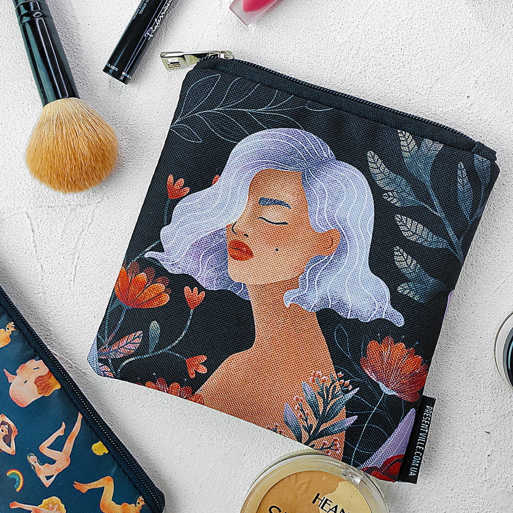 

Косметичка квадратная Basic Заплющ очі та відчуй, яка ти прекрасна Presentville 16х16 см 000179813