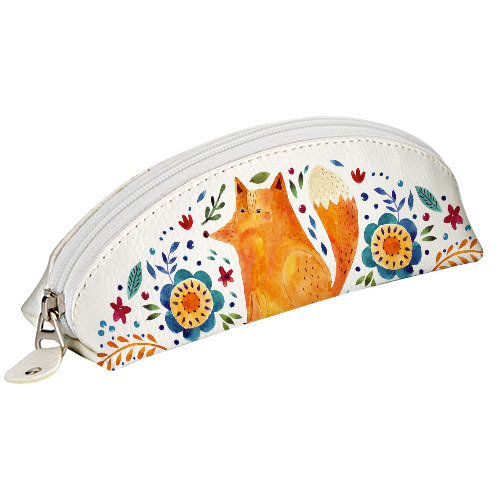 

Пенал-косметичка Лиса на белом фоне Presentville 20х5 см 000177284