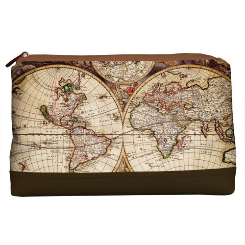 

Косметичка дорожная женская Lovely Глобус Presentville 26х15х8 см 000176131