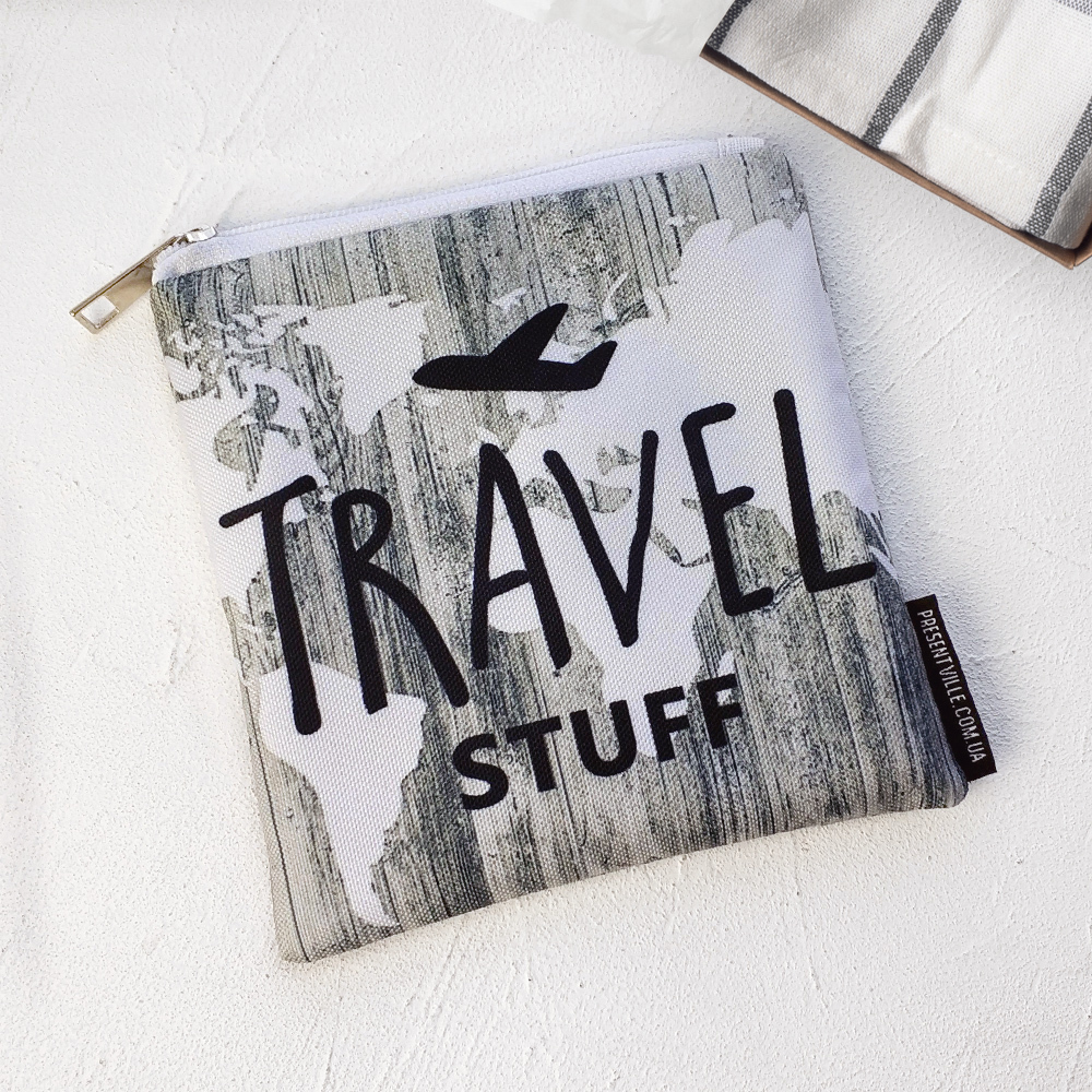 

Косметичка квадратная Basic Travel stuff Presentville 16х16 см 000179779