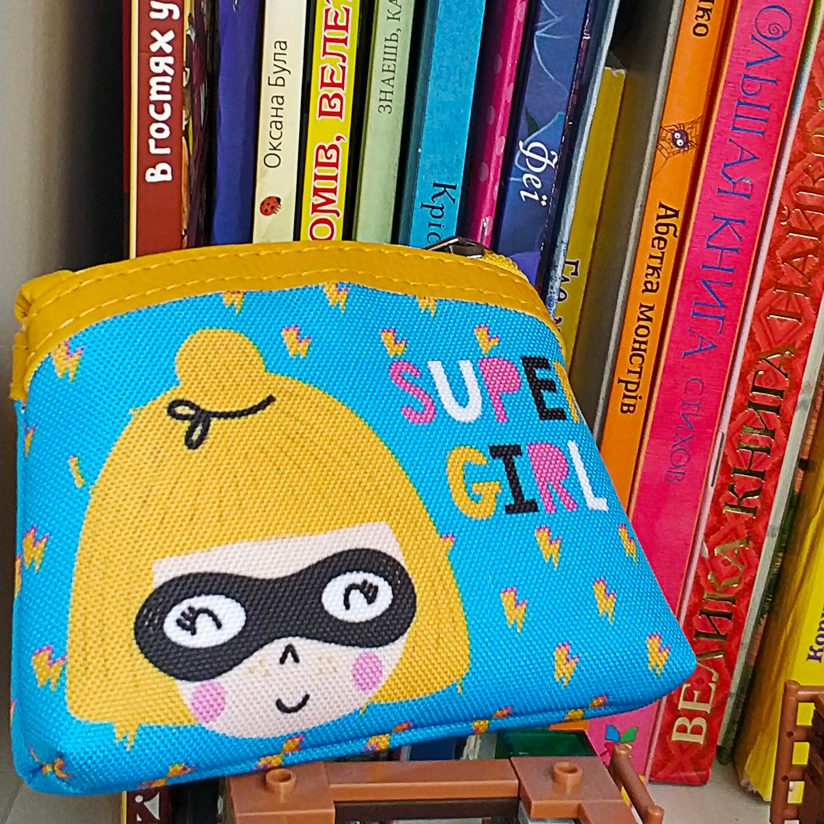 

Кошелёк детский KID Super girl Presentville 12х9,5 см 000179275