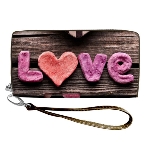 

Кошелёк на замке BIG (текстиль) Love Presentville 18,5х10 см 000174269