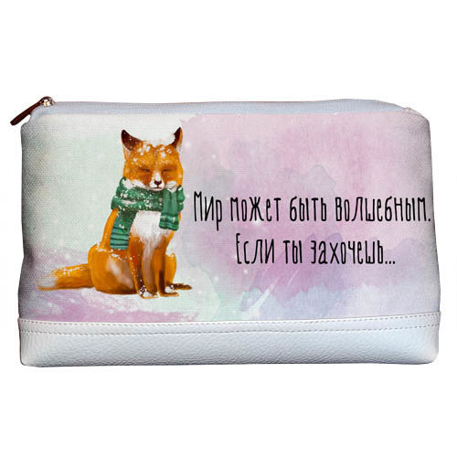 

Косметичка дорожная женская Lovely Мир может быть волшебным. Если ты захочешь... Presentville 26х15х8 см 000175810