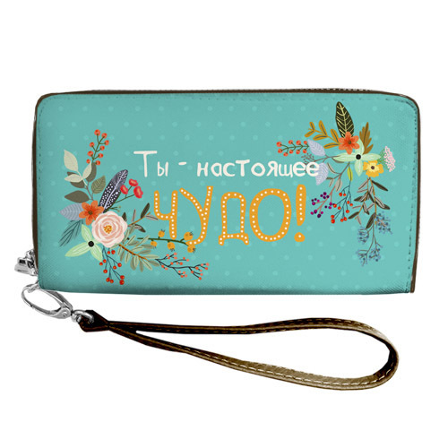 

Кошелёк на замке BIG (текстиль) Presentville 18,5х10 см 000174325