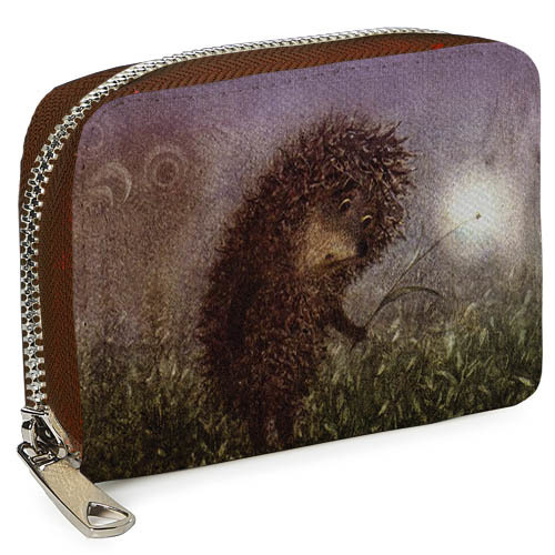 

Кошелёк на замке MINI (текстиль) Ежик в тумане Presentville 12,5х8,5 см 000175928