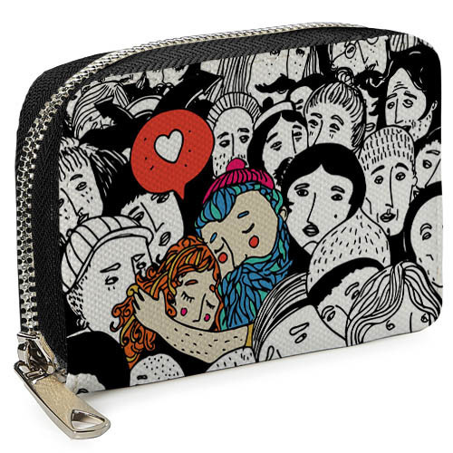 

Кошелёк на замке MINI (текстиль) Presentville 12,5х8,5 см 000175967