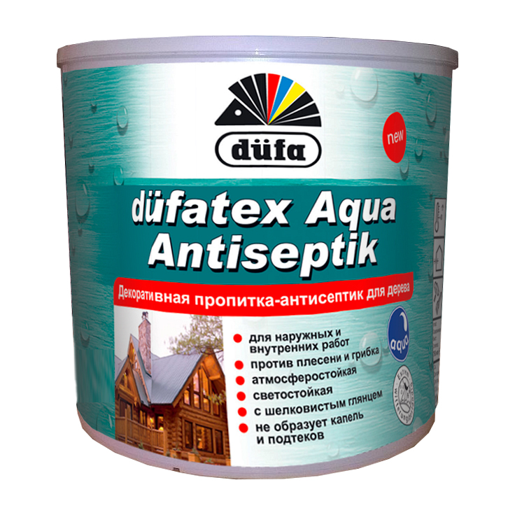 

Антисептик Dufa, Dufatex, махагон, 2.5л