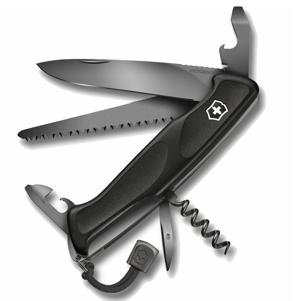 

Складной нож Victorinox RANGERGRIP 55 Onyx Black 0.9563.C31P