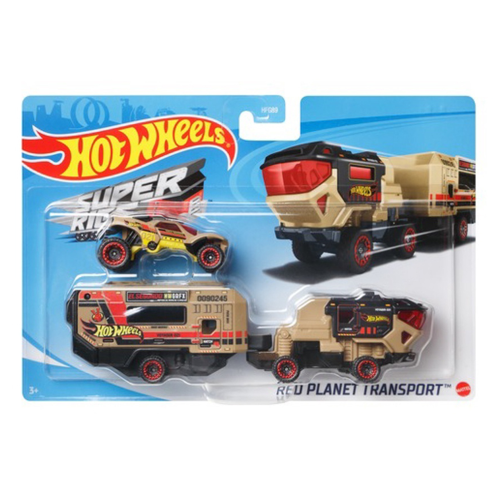 

Машина дальнобойщика Hot Wheels Red Planet Transporter BDW51-GRV02