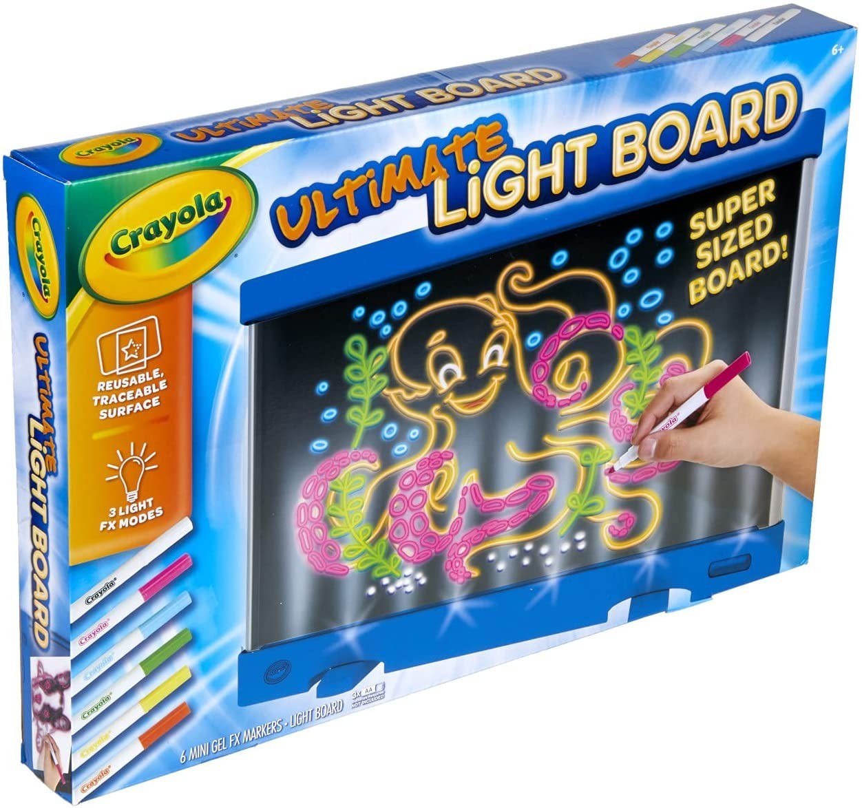 

Доска для рисования с подсветкой Crayola Ultimate Light Board Drawing Tablet Синий (747236)