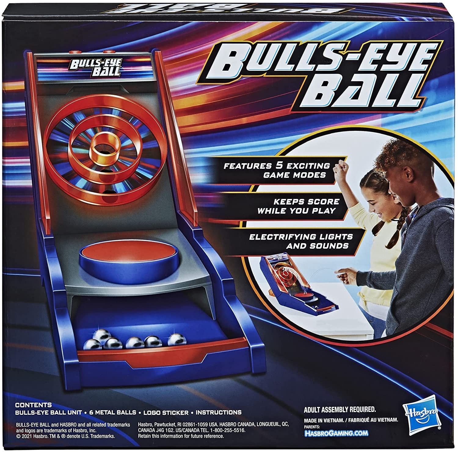 Настольная активная электронная игра Hasbro Gaming Bulls-Eye Ball (F1502) –  фото, отзывы, характеристики в интернет-магазине ROZETKA от продавца: VRS |  Купить в Украине: Киеве, Харькове, Днепре, Одессе, Запорожье, Львове