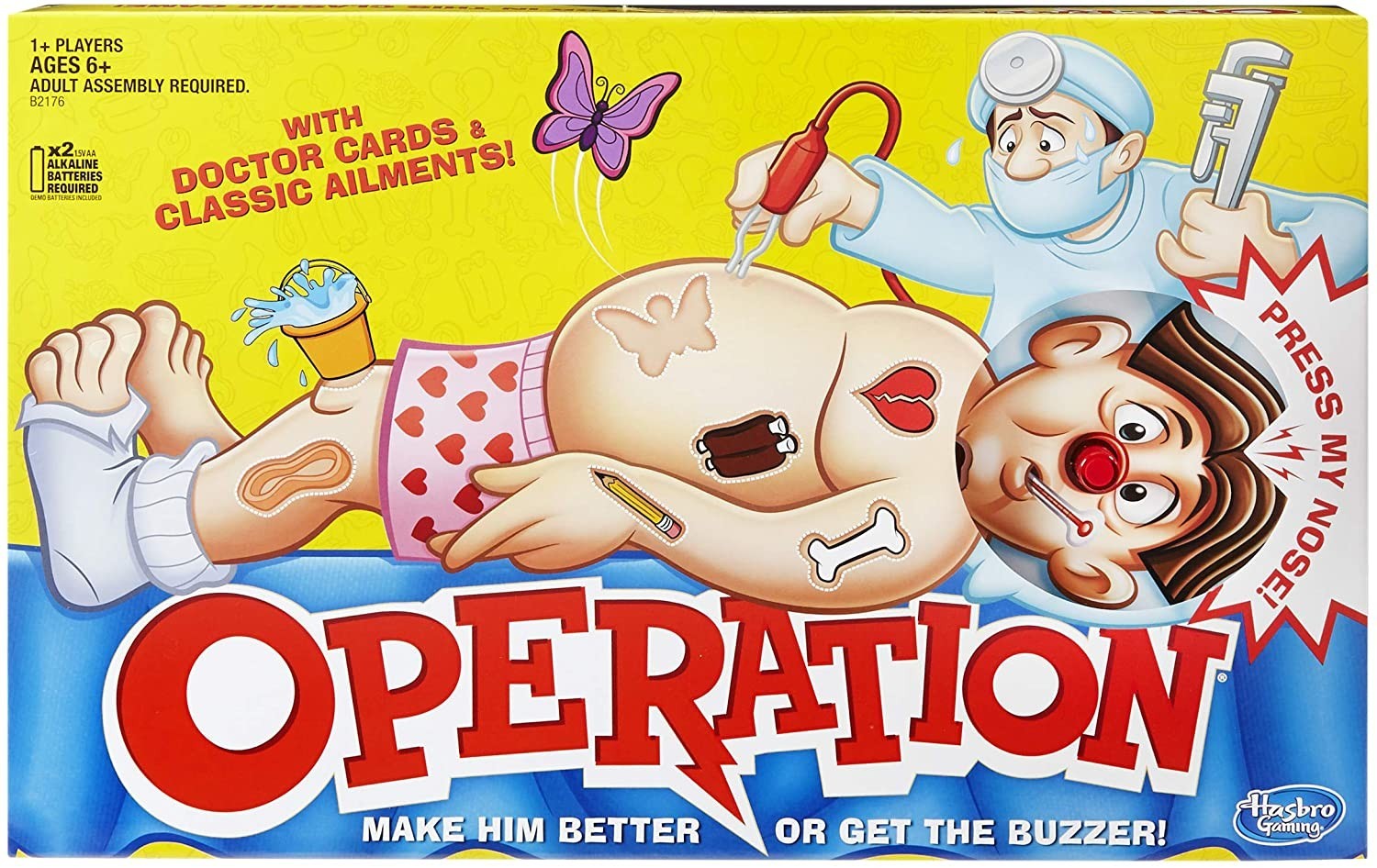 Настольная игра Hasbro Gaming Operation Операция (B2176) – фото, отзывы,  характеристики в интернет-магазине ROZETKA от продавца: VRS | Купить в  Украине: Киеве, Харькове, Днепре, Одессе, Запорожье, Львове