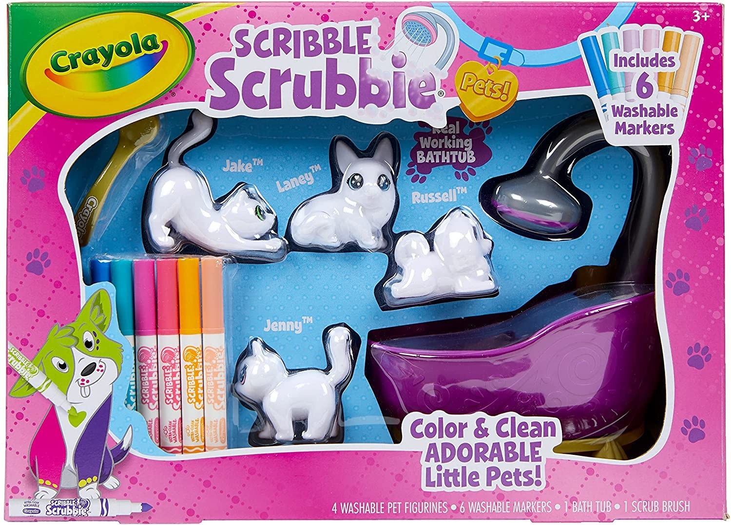 Crayola scribble on sale scrubbie pets