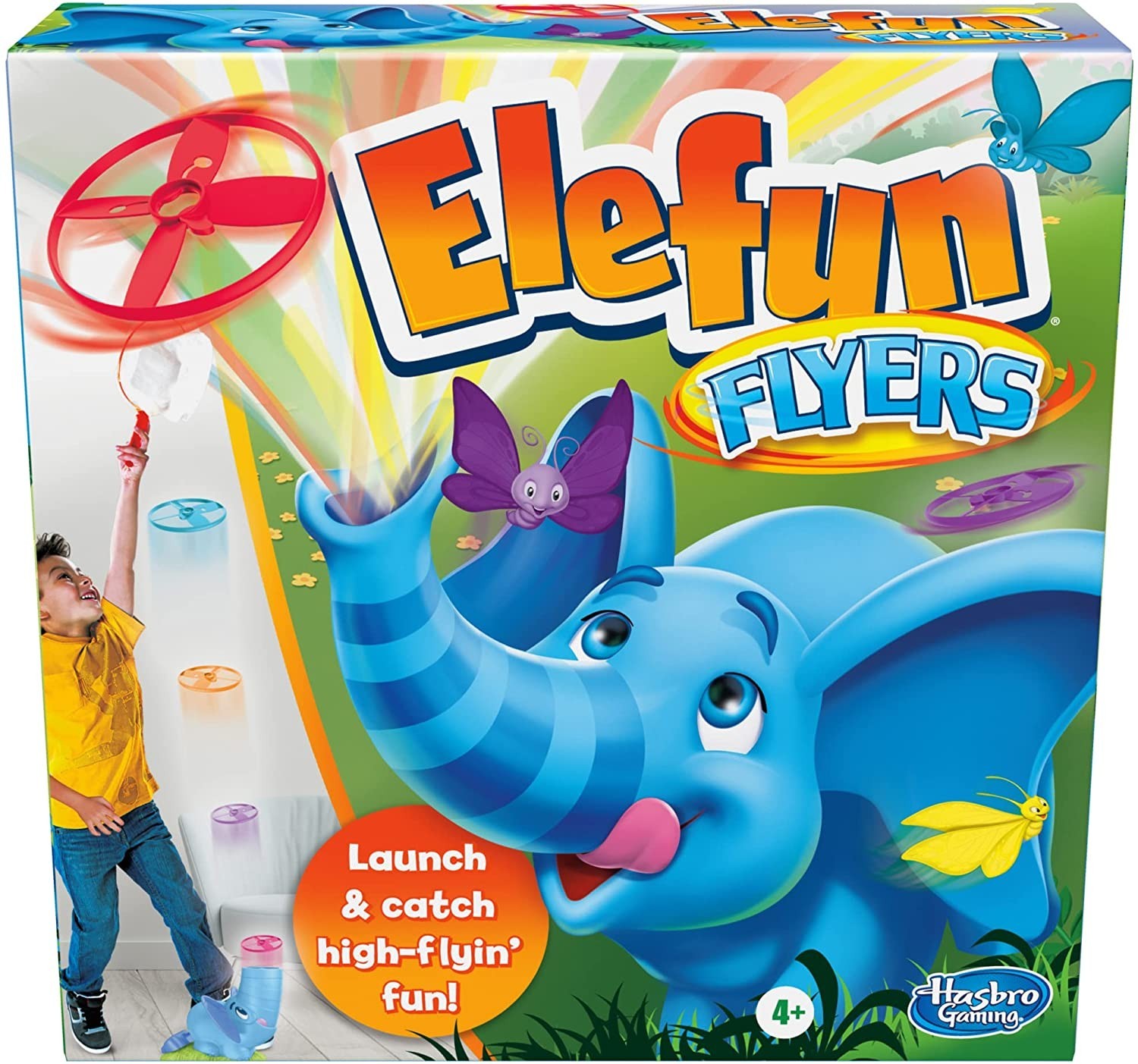 

Подвижная игра Hasbro Gaming Elefun Flyers Слоник Погоня за бабочками (F1695)