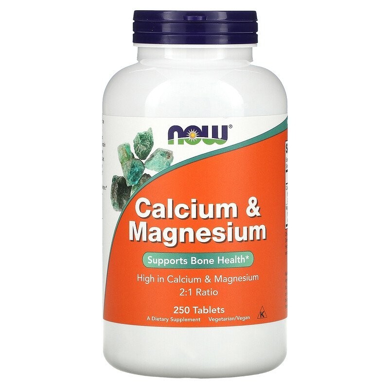 

Витамины NOW Foods CAL- Mag 500/250 mg 250 Tabs Кальций и магний