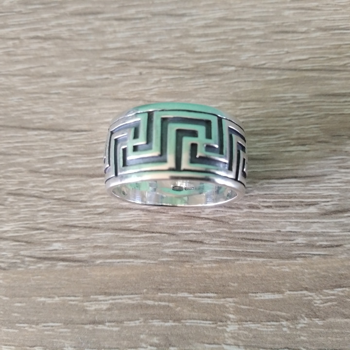 

Серебряное Кольцо-оберег Рысич р 21 925 проба