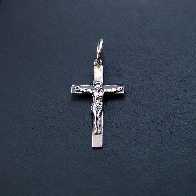 

Серебряный нательный крест XX 925 проба
