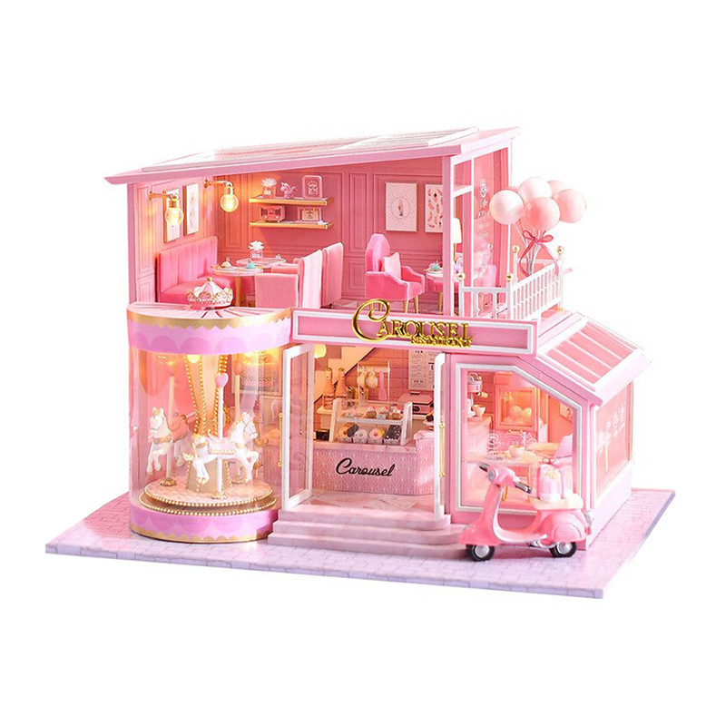 

Конструктор кукольный дом DIY Cute Room A-073-B Карусель для девочек (K/OPT2_6595-22291)