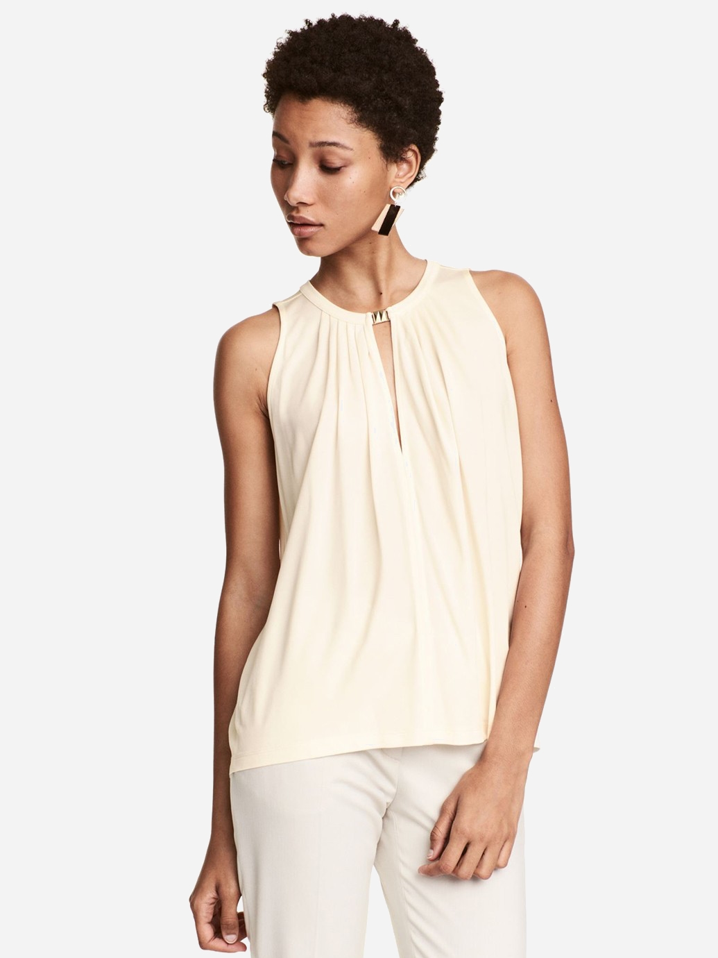 

Блузка H&M 3720733abr  Айвори, Блузка H&M 3720733abr XL Айвори