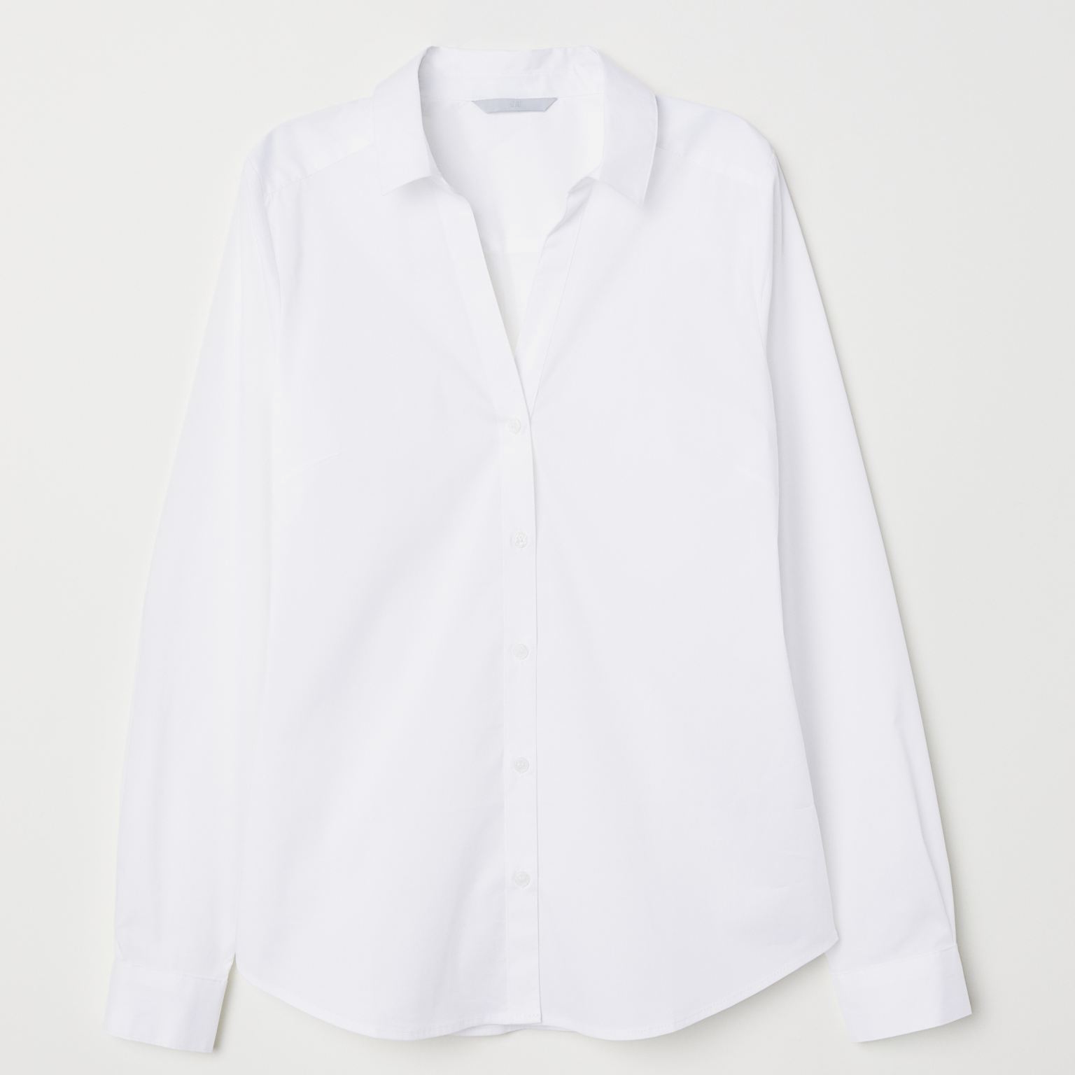 

Рубашка H&M 5079090log  Белая, Рубашка H&M 5079090log 40 Белая