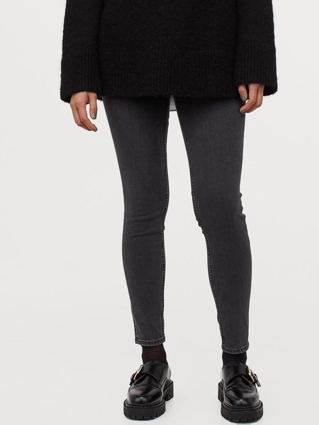 

Джинсы для беременных H&M 8101692dm XXL Темно-серые
