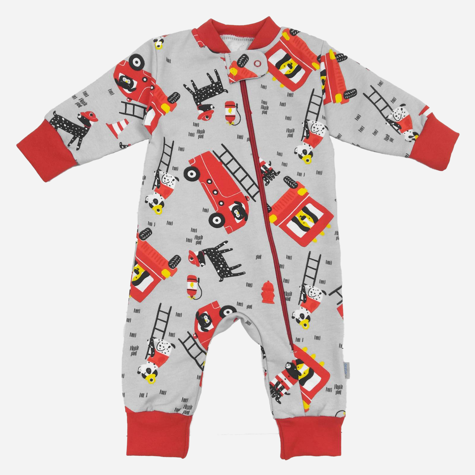 

Комбинезон-слип Dexters Firetruck d320-4пж-ср 92 см Серый/Красный
