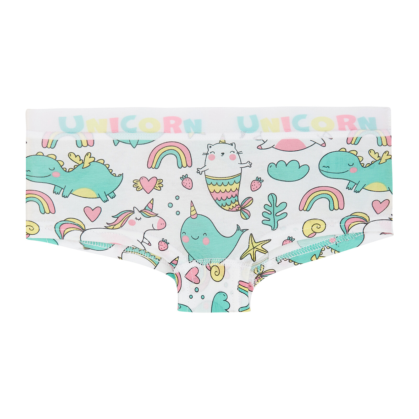

Трусы-шорты Garnamama Unicorn 2.0 Briefs 1 170-176 Белый (859841.1119064)