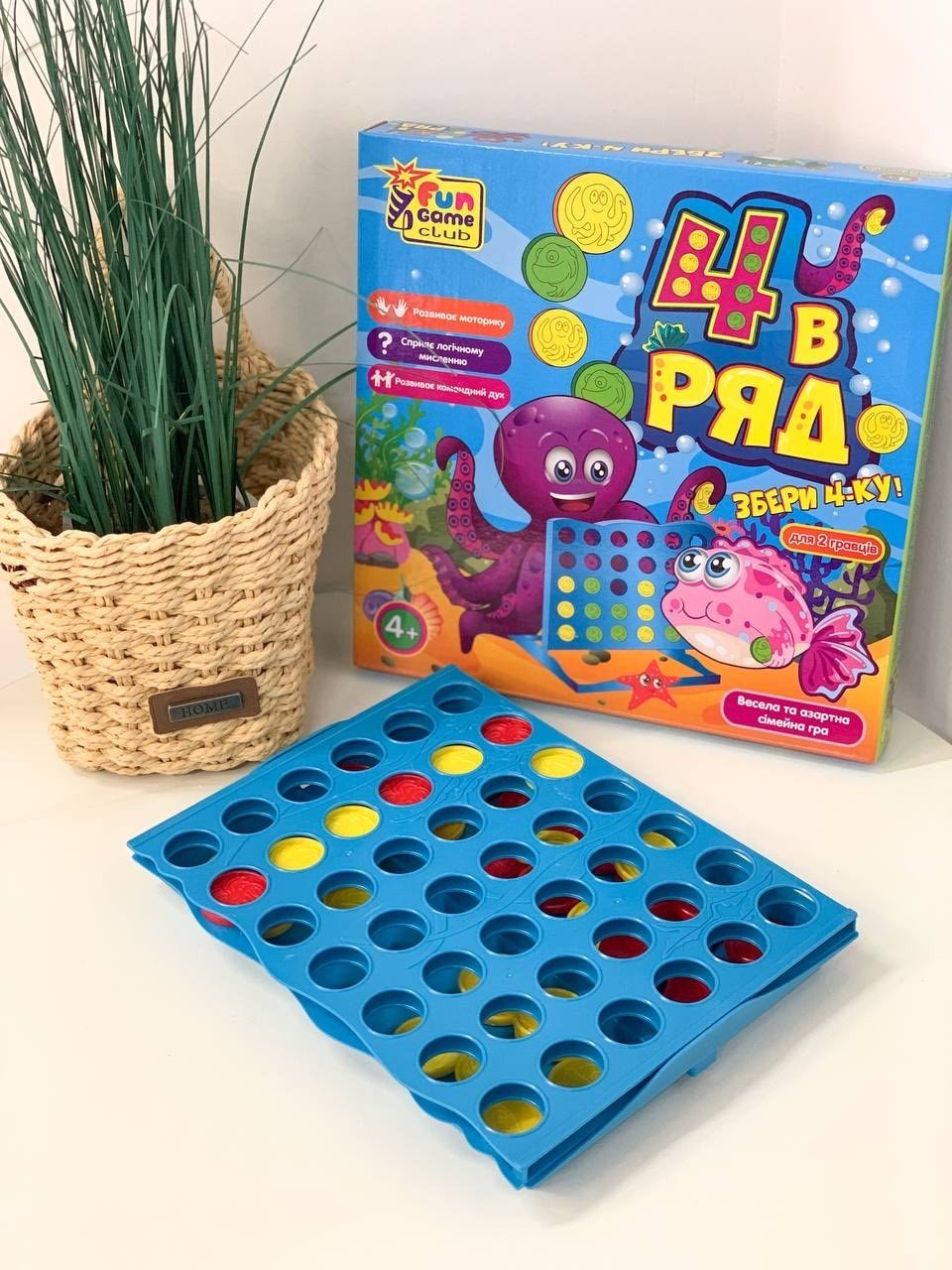 

Игровой набор, 4 в ряд