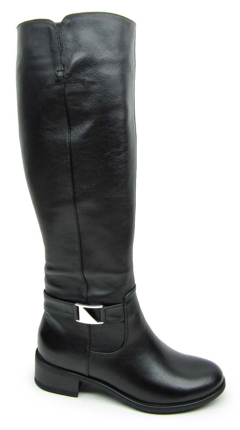 

Сапоги женские зимние Rozal 931/86 черные 39 размер натуральная кожа подкладка шерсть (овчина)