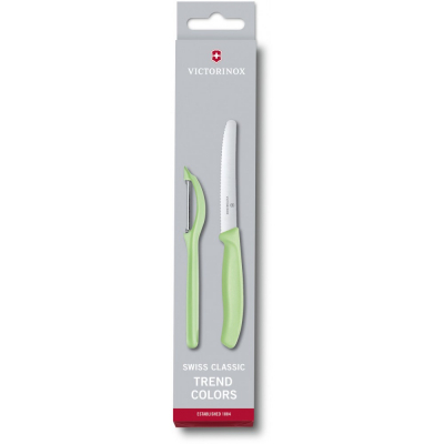 

Набор ножей Victorinox SwissClassic Paring Set Universal Light Green (6.7116.21L42)