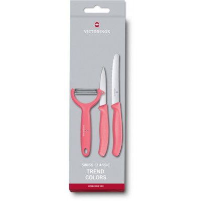 

Набор ножей Victorinox SwissClassic Paring Set 3 шт Tomato and Kiwi Red (6.7116.33L12)