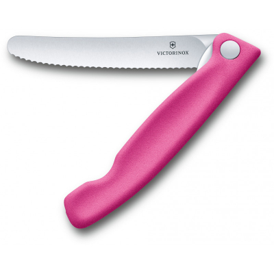 

Кухонный нож Victorinox SwissClassic Foldable Paring 11 см Serrated Pink (6.7836.F5B)