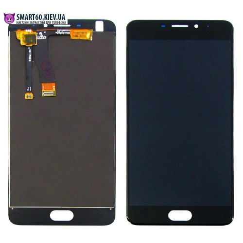 

Дисплей (экран) MEIZU M5 Note + тачскрин, цвет черный