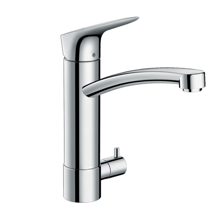 

Смеситель для кухни Hansgrohe Logis M31 220 с запорным клапаном, хром (71834000)