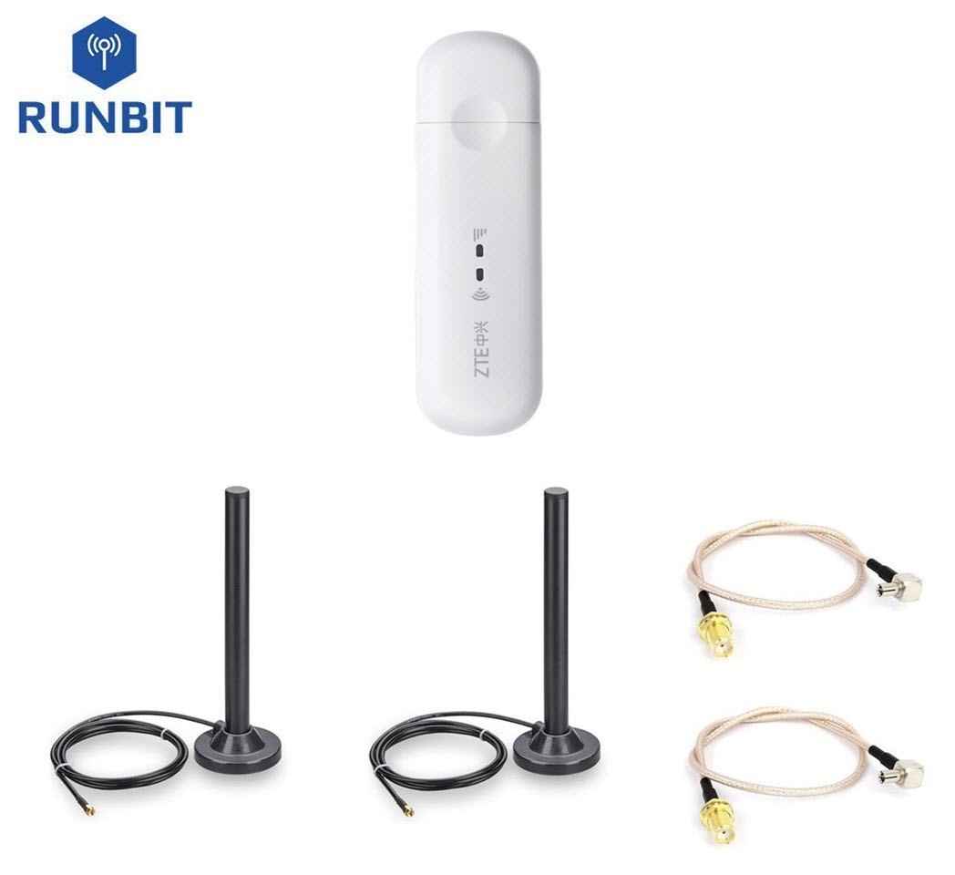 

​Автомобильный комплект для 4G интернета RunBit MIMO