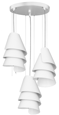

Современная люстра Luminex Helix Белый (6920)