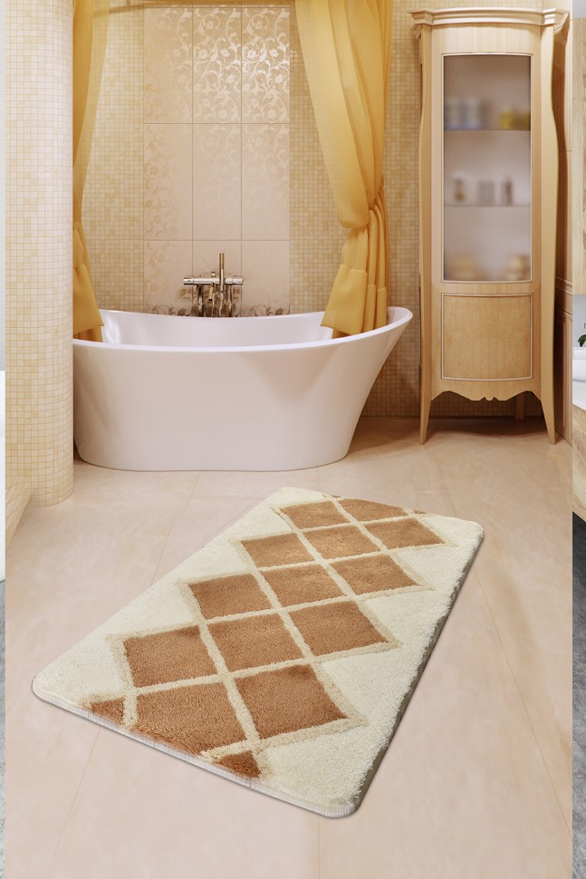 

Коврик для ванной Chilai Home Havana Bej 60x100 11002417