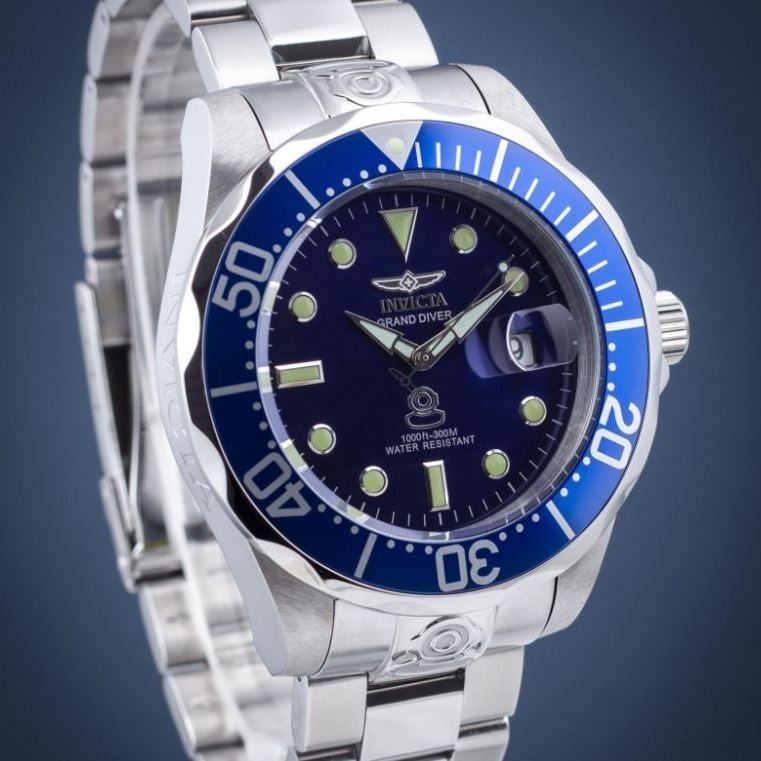 

Мужские механические наручные часы Invicta 3045 Grant Diver в стиле Submariner