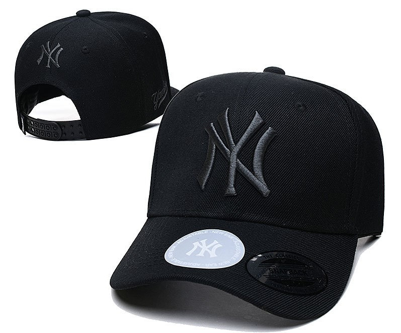

Бейсболка Jsstore New York Yankees NY MLB Черная С Темно-Серым Логотипом 56-59 см