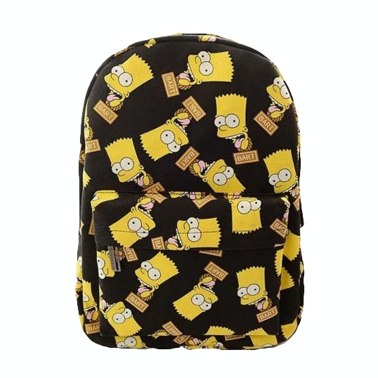 

Рюкзак школьный портфель Барт Симпсон Bart Simpson черный