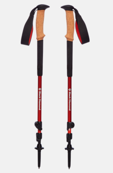 

Палки треккинговые Black Diamond Trail Cork Черный-Красный