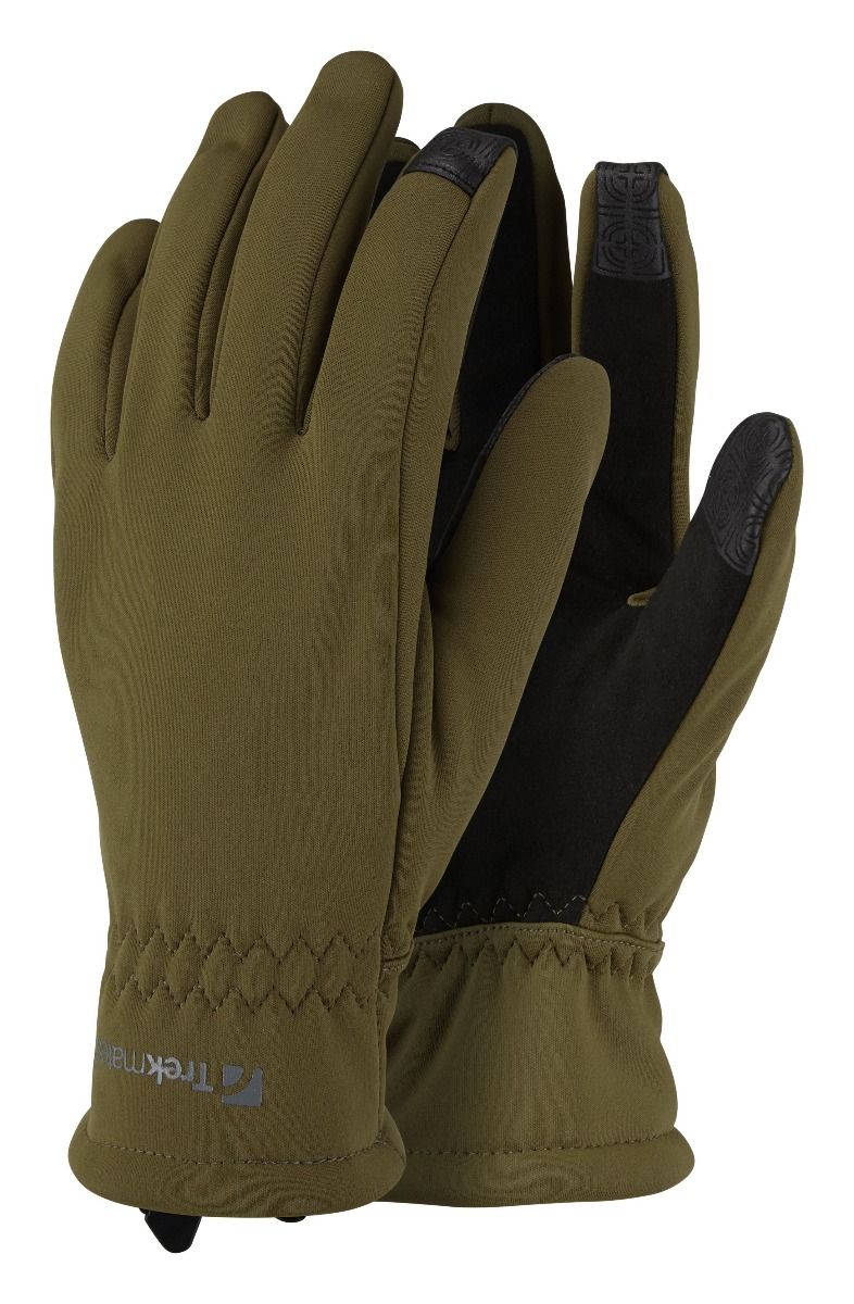 

Перчатки Trekmates Rigg Windstopper Glove L Темно-оливковый