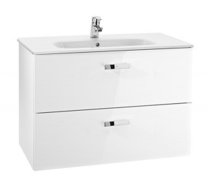 

VICTORIA BASIC MODULAR шкафчик с двумя ящиками 79см, цвет белый