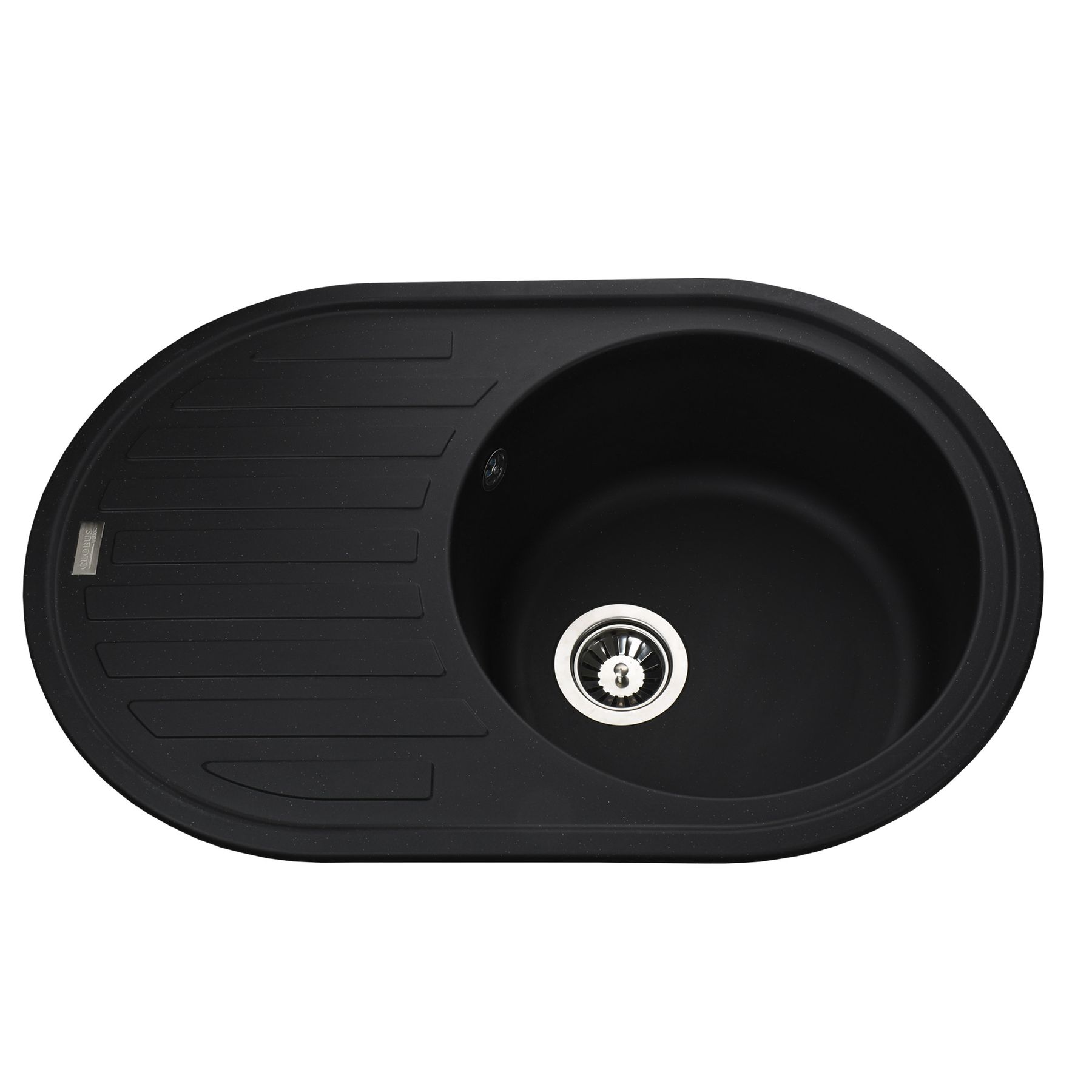

Гранитная мойка Globus Lux OHARA черный 770х500мм-А0002