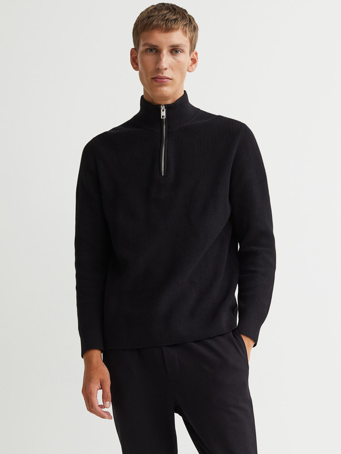 

Свитер H& 1005941abr  Черный, Свитер H&M 1005941abr M Черный