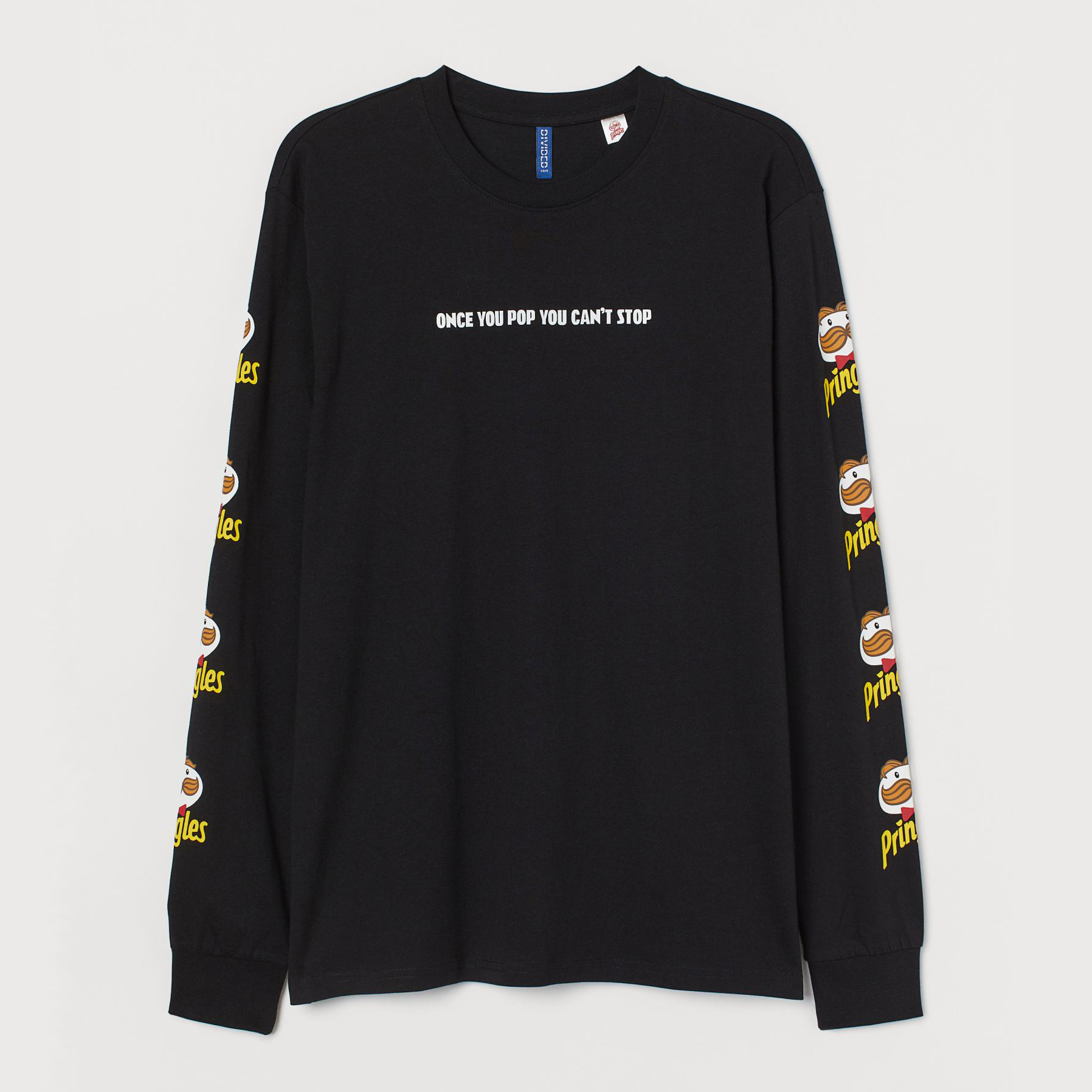 

Свитшот H&M 8469371log  Черный, Свитшот H&M 8469371log XL Черный