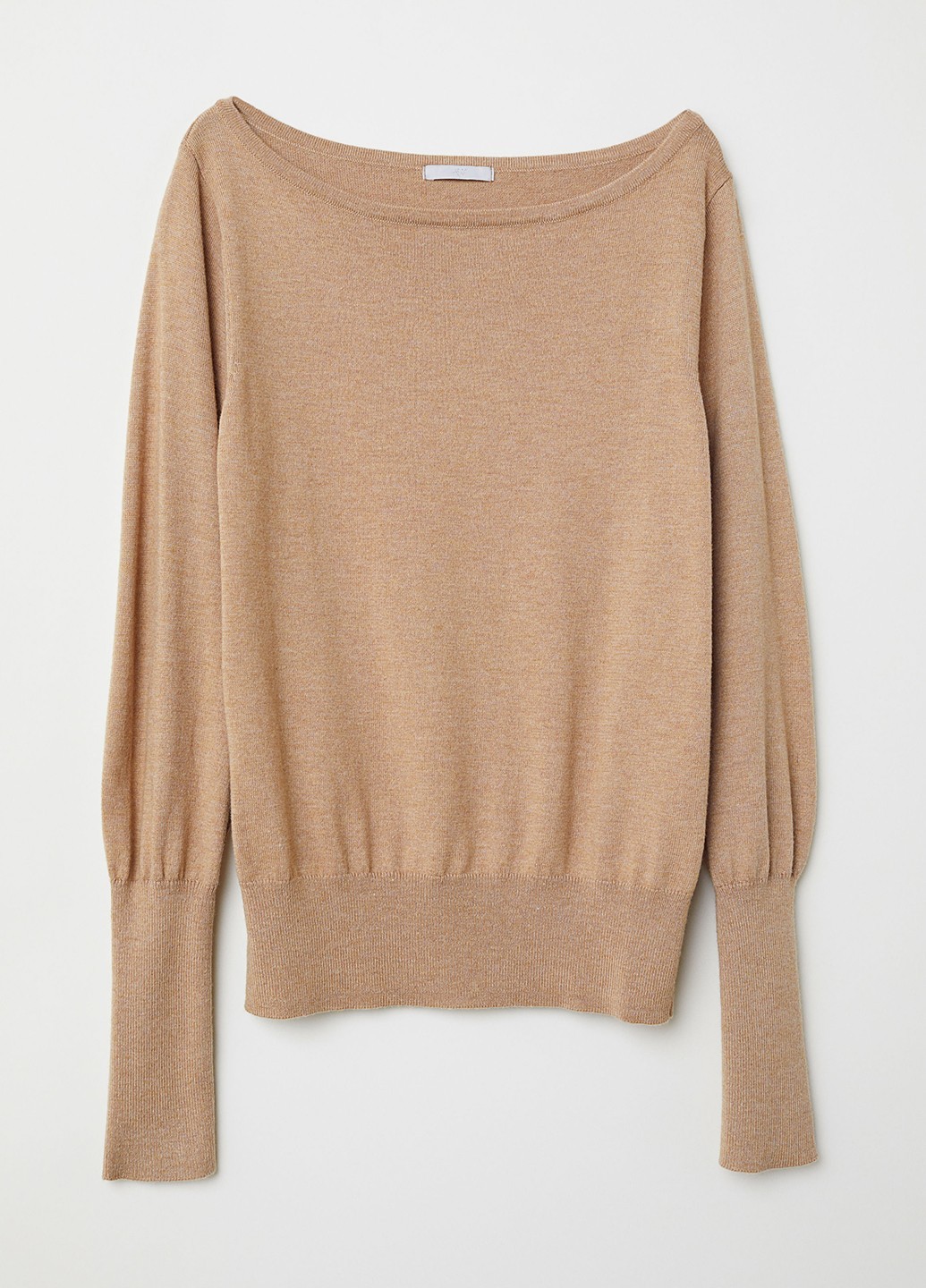 

Джемпер H&M S бежевый 12-6517248