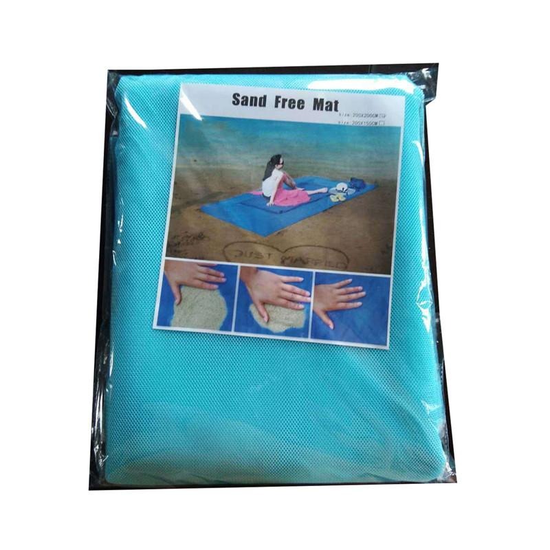 

Туристический коврик пляжная подстилка анти-песок Mat 200х150см Blue Sand-Free (ТК-1-Р)