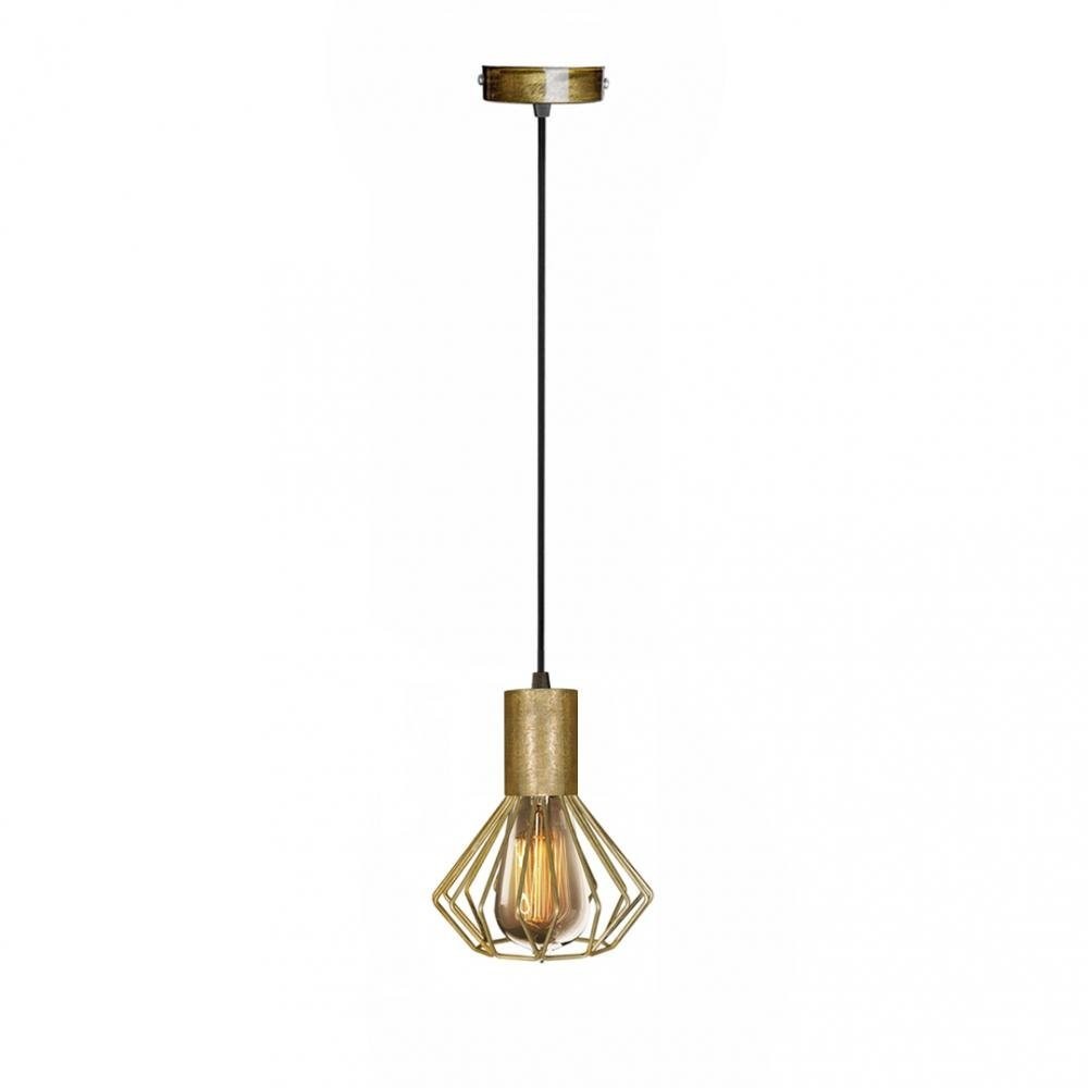 

Светильник подвесной лофт 100lamp Diadem E27 бронза (NL 2215 BN)