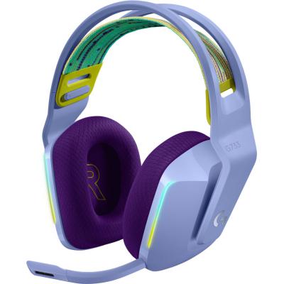 

Навушники Logitech G733 Lightspeed Wireless RGB Gaming Headset Lilac (981-000890)